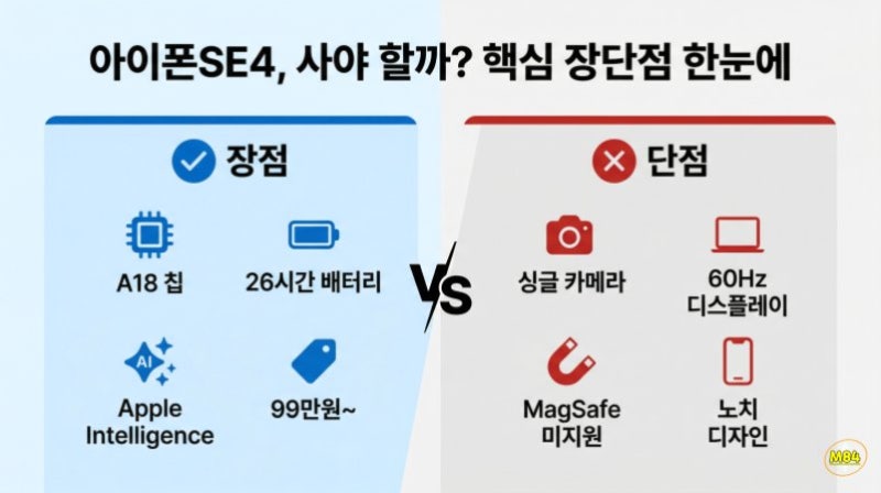 아이폰 16e 스펙·카메라·배터리, 구매 전 확인할 5가지