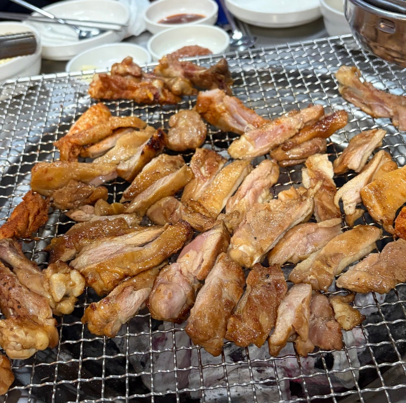 [상봉] 숯불닭갈비 맛집, 강촌숯불닭갈비