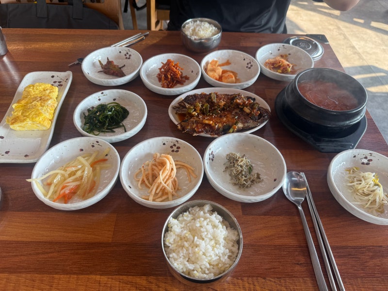 해운대 미포 새아침식당 생선구이 먹고왔어요