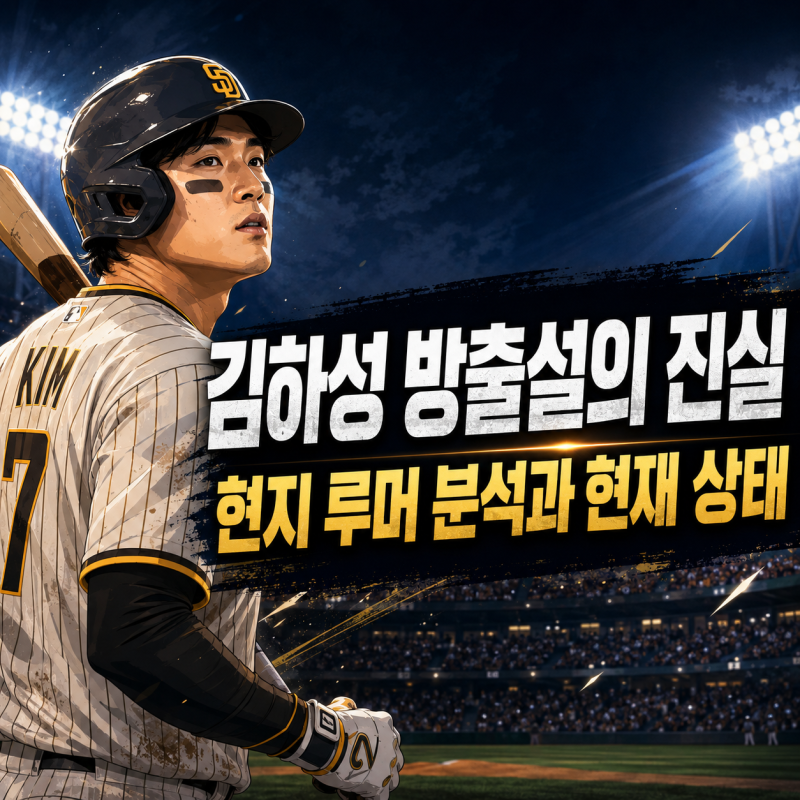 김하성 방출 정말일까? 최신 소식 정리