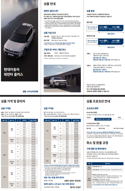 현대자동차 오너 필수 상식! 무상 보증기간 변경하는 방법 & 워런티 플러스 가입 방법 ★....