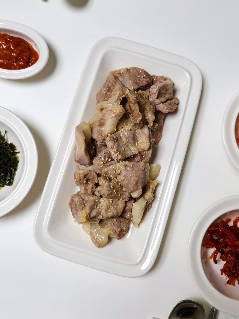 무수분 수육 초간단 레시피 냄비로 질기지 않게 만드는 법