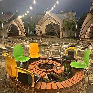 천안야외바베큐장 캠핑분위기 제대로나는 신부동고깃집 도솔캠핑앤그릴