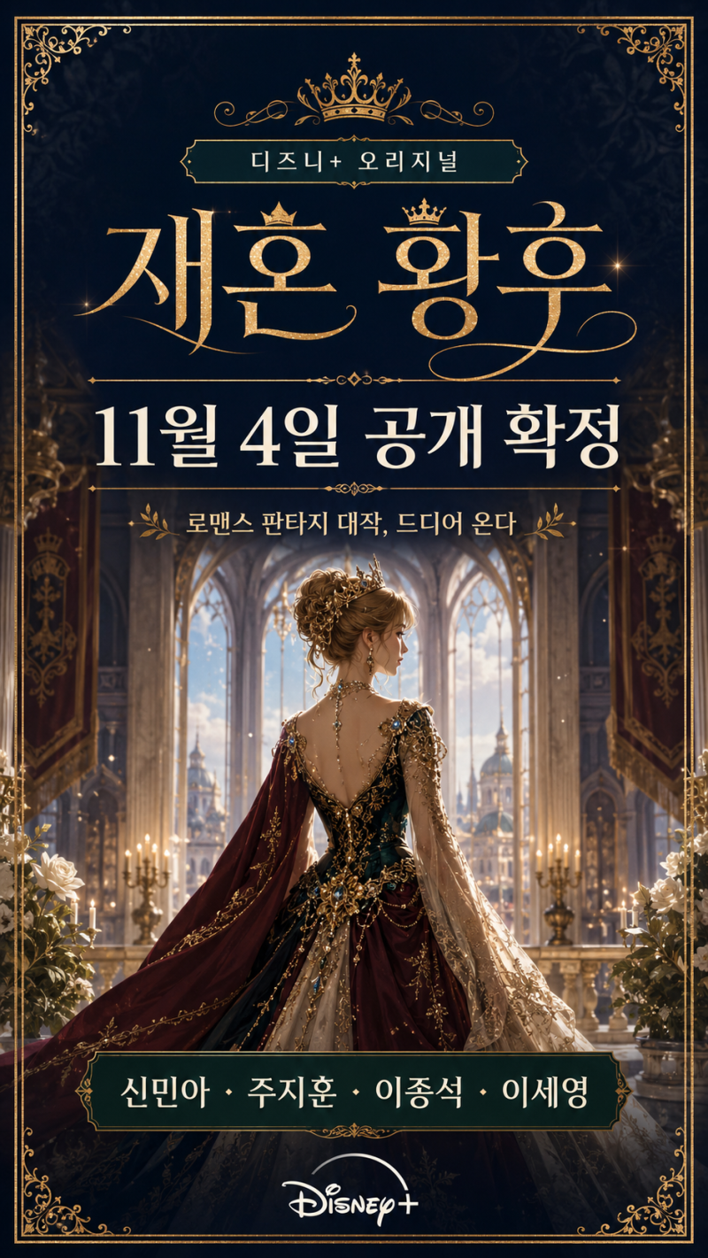 디즈니+ 이 캐스팅 실화? 11월 4일 공개 확정! 신민아·주지훈·이종석·이세영｜출....