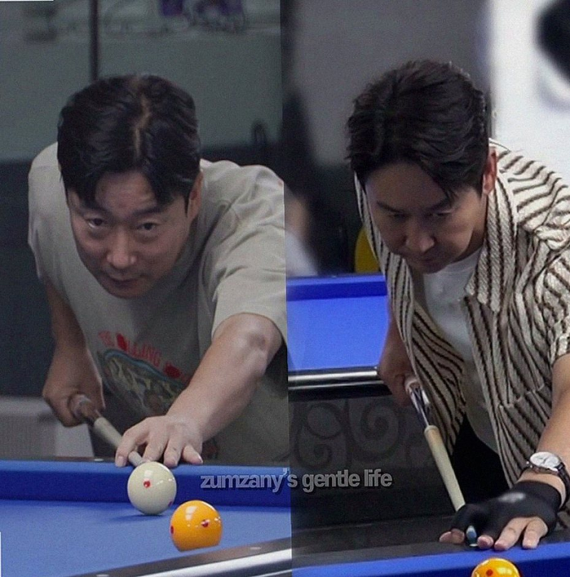미우새 신동엽 이수근 당구 대결 결과와 청담동 개인 당구장 800만원 큐대 정체