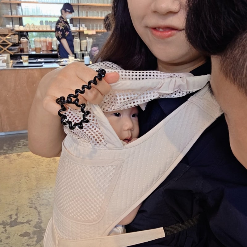 아기띠 추천 백효정 요술 포대기 신형 구형 비교 어부바 아기띠_육아용품 꿀템