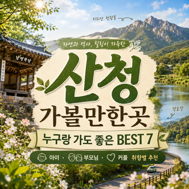 山清（サンチョン）のおすすめスポットBEST 7｜子供・両親・カップル、誰と行っても良い場所は？