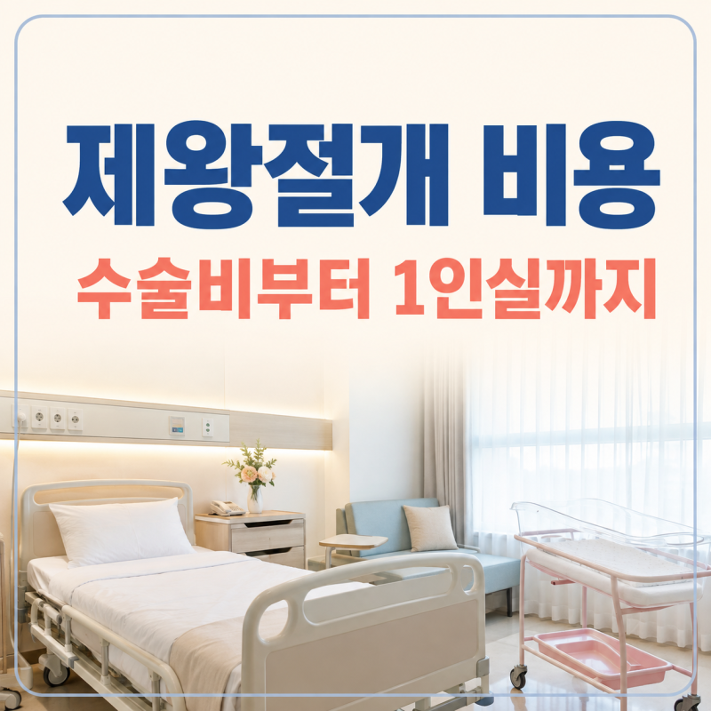 제왕절개 비용 총정리｜수술비·입원비·1인실·무통주사·페인버스터까지