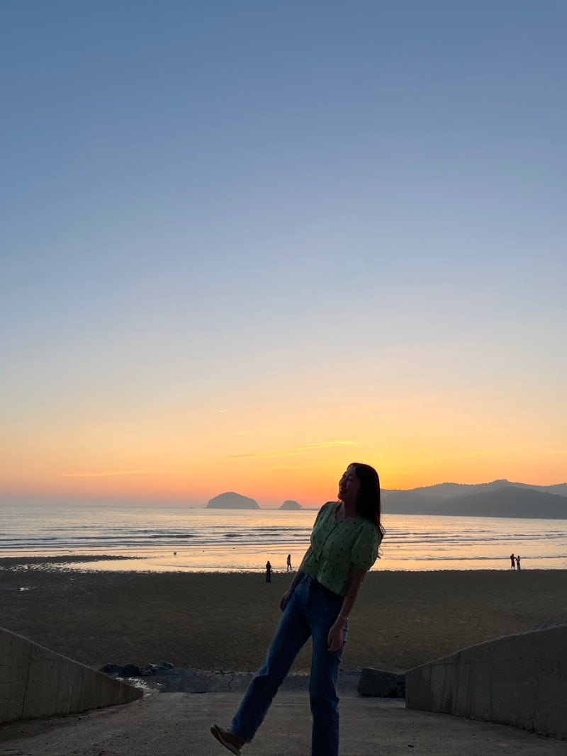 또 가고 싶은 태안 운여해변! 환상적인 노을과 일몰
