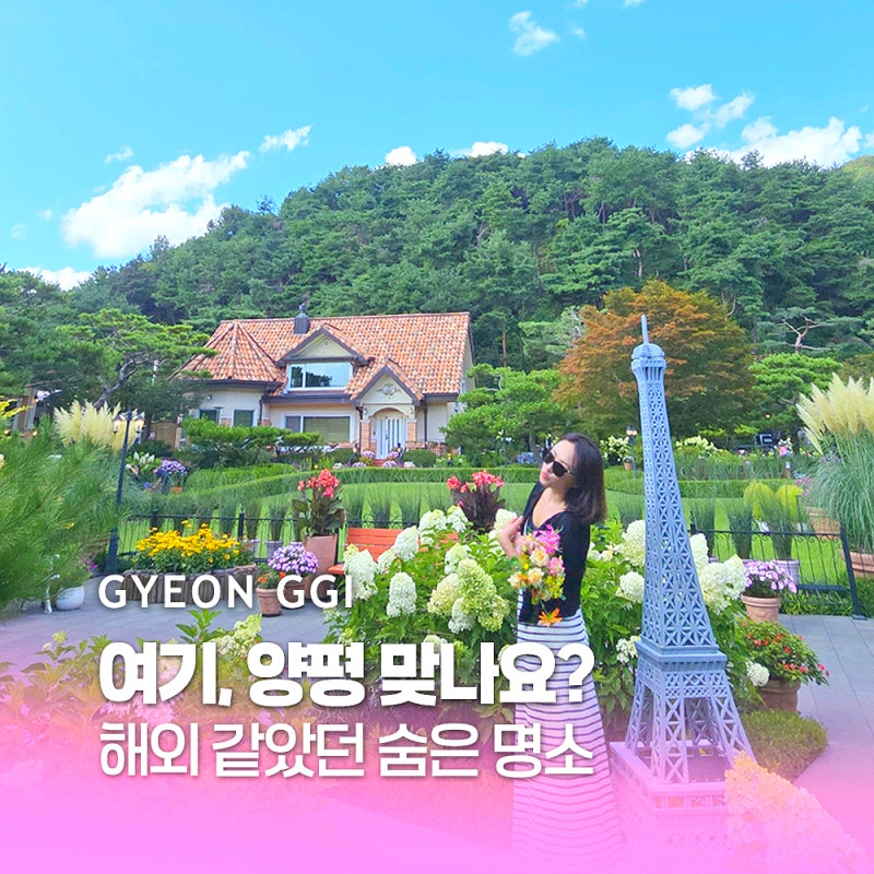 양평 가볼만한곳 수목원 수국 데이트 코스 양평카페 더그림