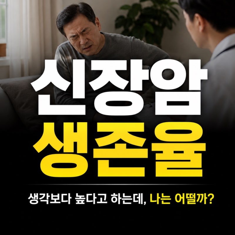 신장암 생존율, 생각보다 높아도 병기에 따라 크게 달라집니다