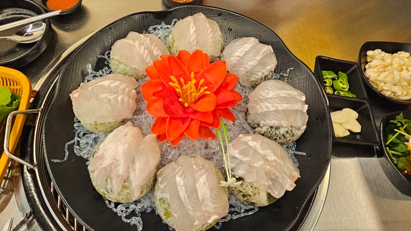 인천 을왕리 맛집 오션뷰 좋은 언니네24시회조개구이 회세트 한상
