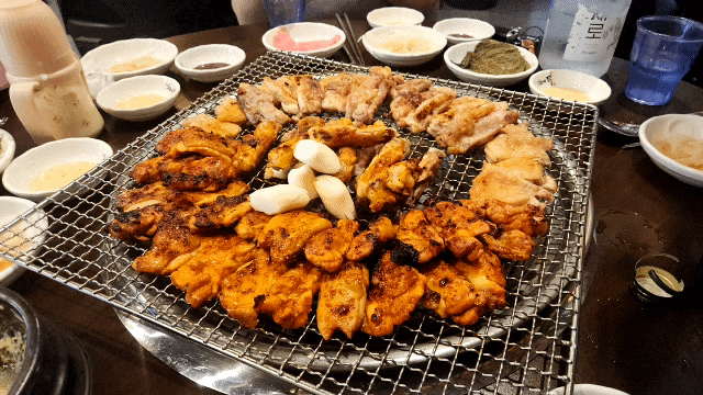 숯불향 은은한 닭갈비 맛집 '숯불에닭' 율량동가족모임 솔직후기
