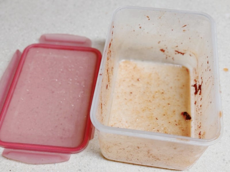 반찬통, 김치통 냄새제거 방법 총정리(베이킹, 식초, 밀가루, 설탕, 과탄산소다, 구연산, 세제....