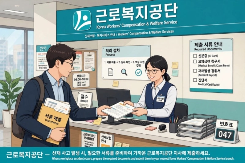 산재 신청방법과 요양급여 신청 절차 알아보기