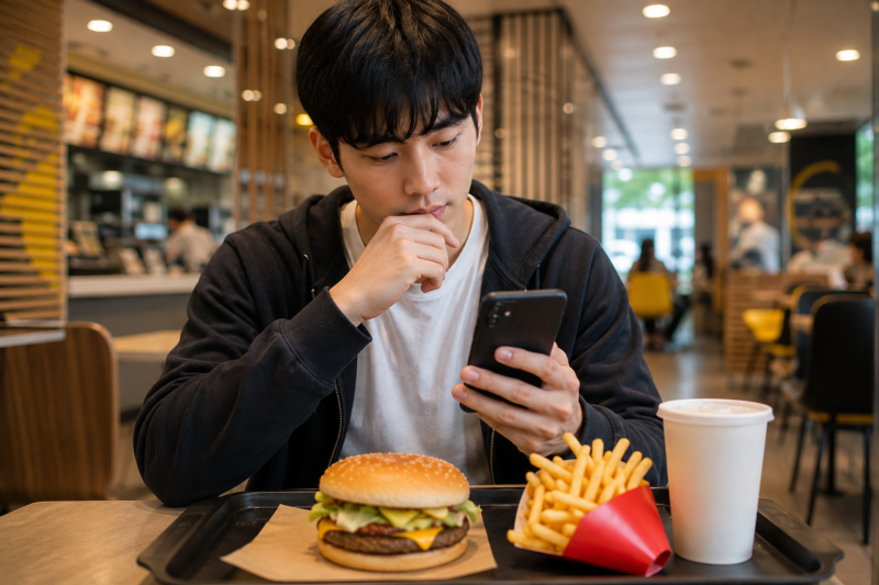 맥도날드 다이어트 메뉴 추천｜500~700kcal 한 끼 이렇게 고르면 된다