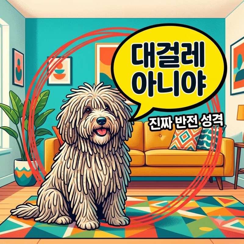 "대걸레 강아지인 줄 알았는데.." 헝가리안 풀리 털 관리와 분양가의 반전 근황