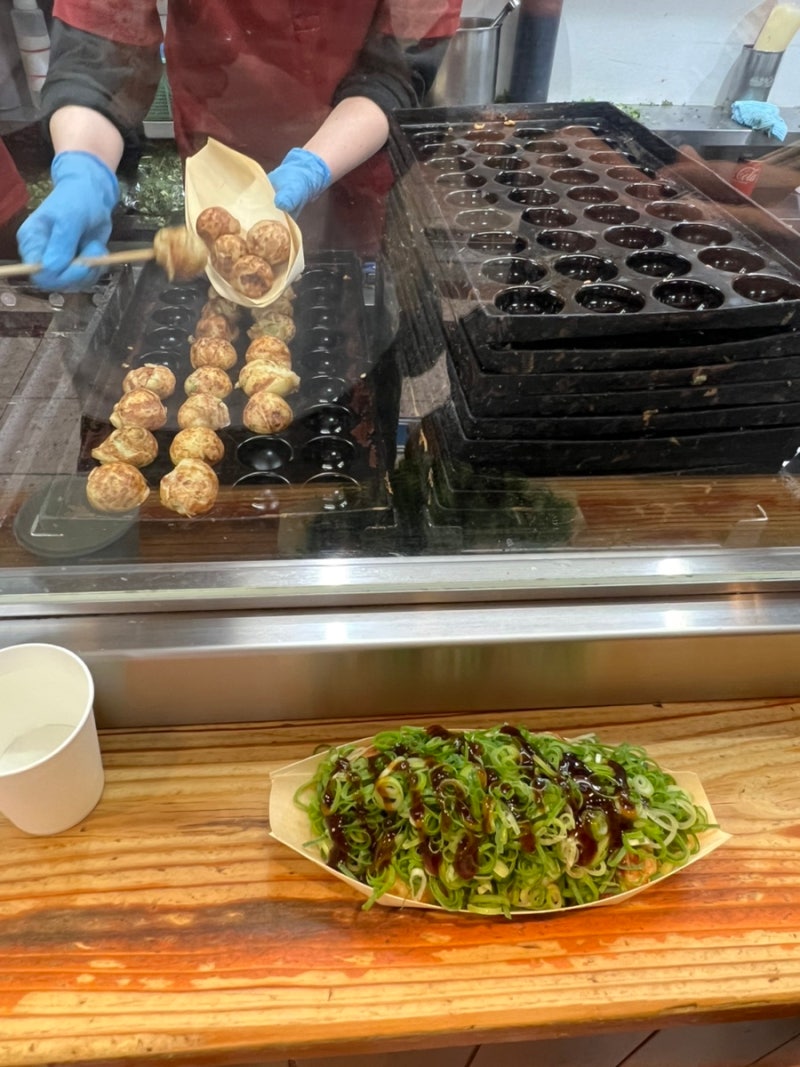 일본 오사카 타코야키 맛집｜ 하나타코 はなだこ