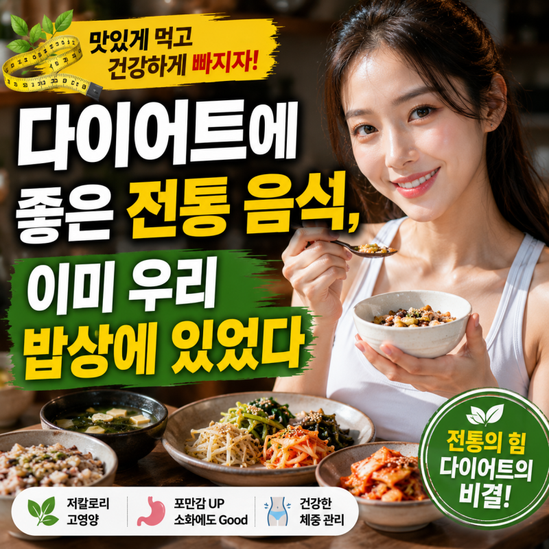 다이어트에 좋은 전통 음식, 이미 우리 밥상에 있었다