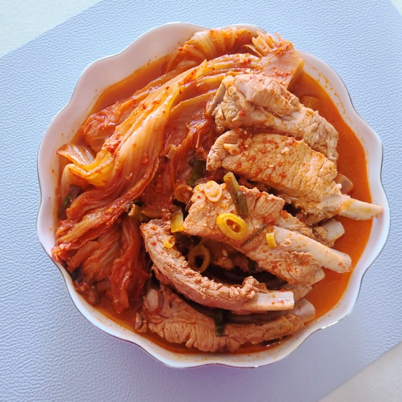 등갈비 김치찜 레시피 돼지고기 요리