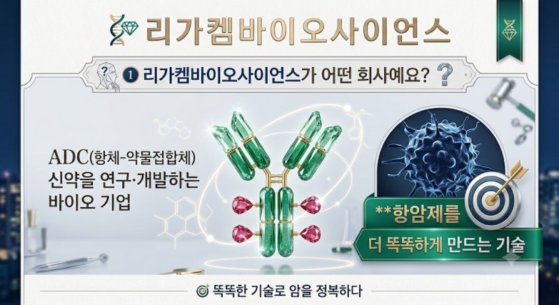 리가켐바이오사이언스 소식, 쉽게 정리해드림
