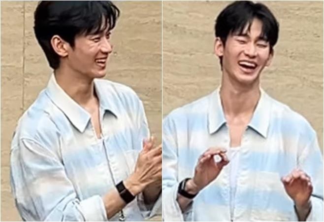 김수현, 1년 6개월 만에 국내 공식석상…본격 복귀 신호탄?
