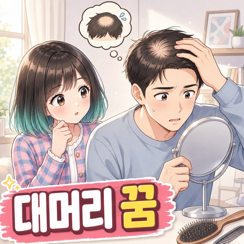 대머리 꿈 해몽 총정리: 내가 대머리 되는 꿈, 탈모 꿈 상황별 의미 풀이