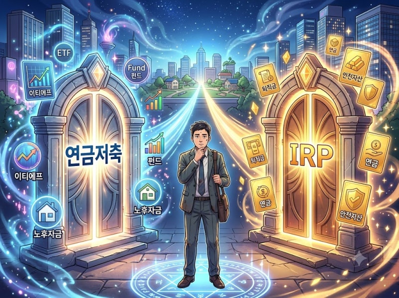 연금저축 IRP 차이 총정리, 나에게 맞는 연금계좌 선택법