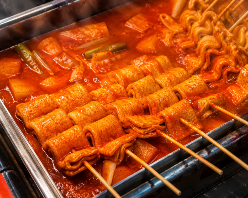 길거리 빨간오뎅 레시피! 매콤칼칼한 포장마차 어묵 만들기 (약 350kcal / 조리시간 40분)