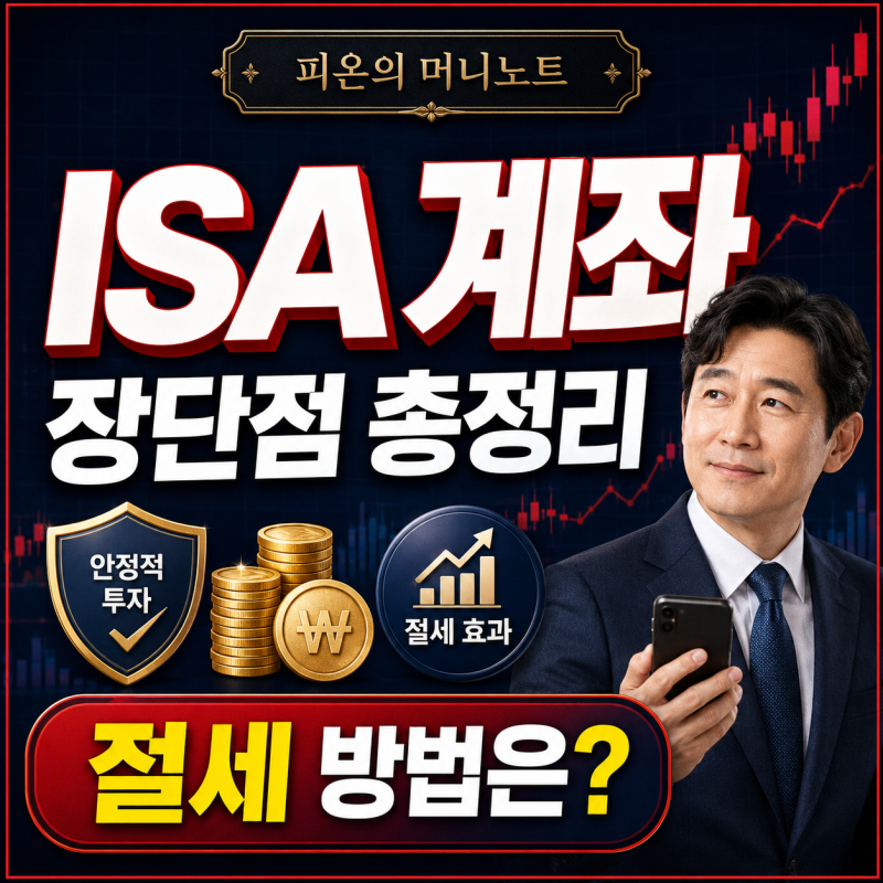 ISA 계좌의 장단점과 절세 방법, 2026년 기준 총정리