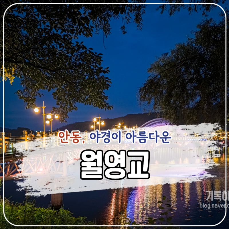 안동 가볼만한 곳, 월영교 야경 후기｜분수쇼 시간·주차·가는 법 완벽정리