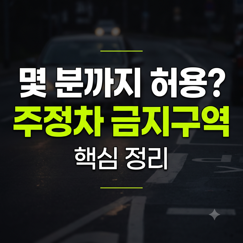 주정차금지구역 시간 몇분까지? 6대주정차금지구역 벌금·신고 총정리