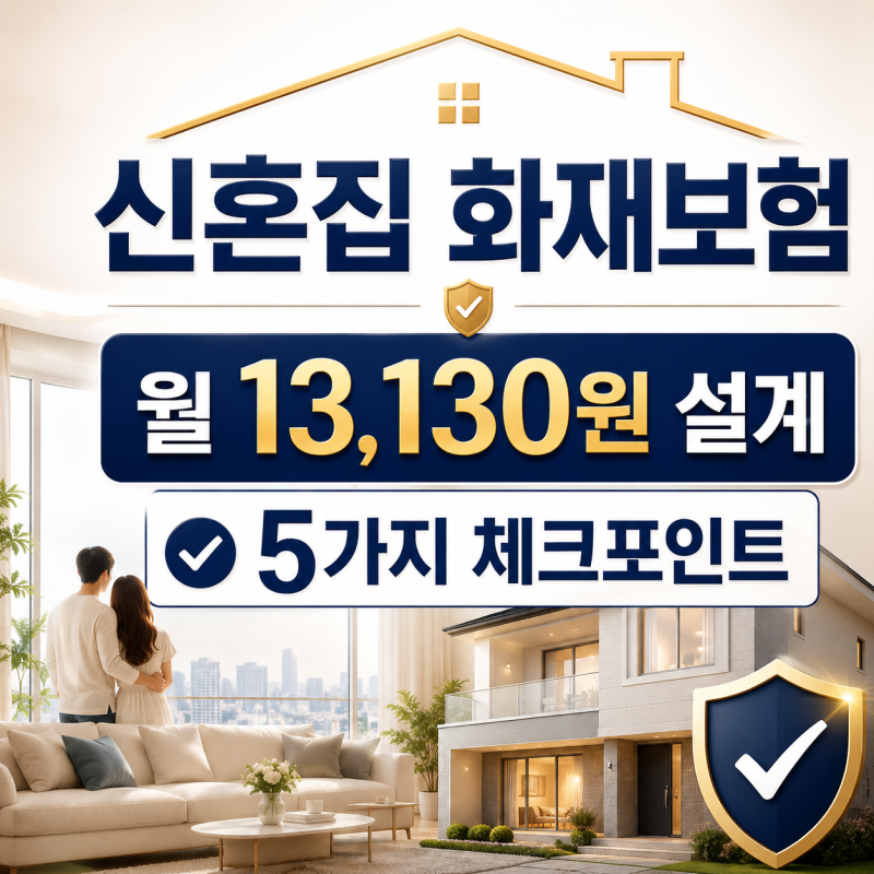 라이나 화재보험 월 1만원대면 될까? 5가지 체크포인트