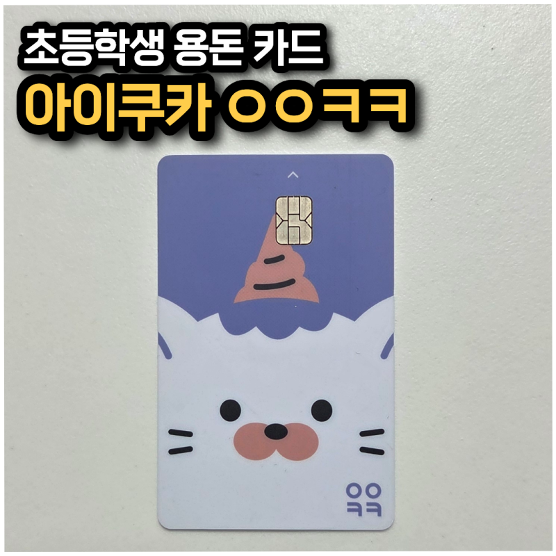 아이쿠카 초등학생 용돈카드 사용 후기, 이즐 교통카드 충전까지