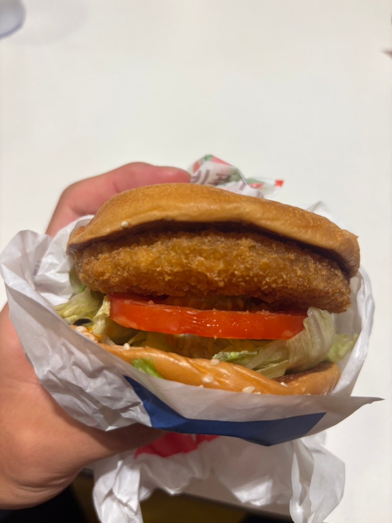 축구선수의 다이어트 버거 맥도날드 버거 맥도날드 슈슈버거 단품 내돈내산 리뷰