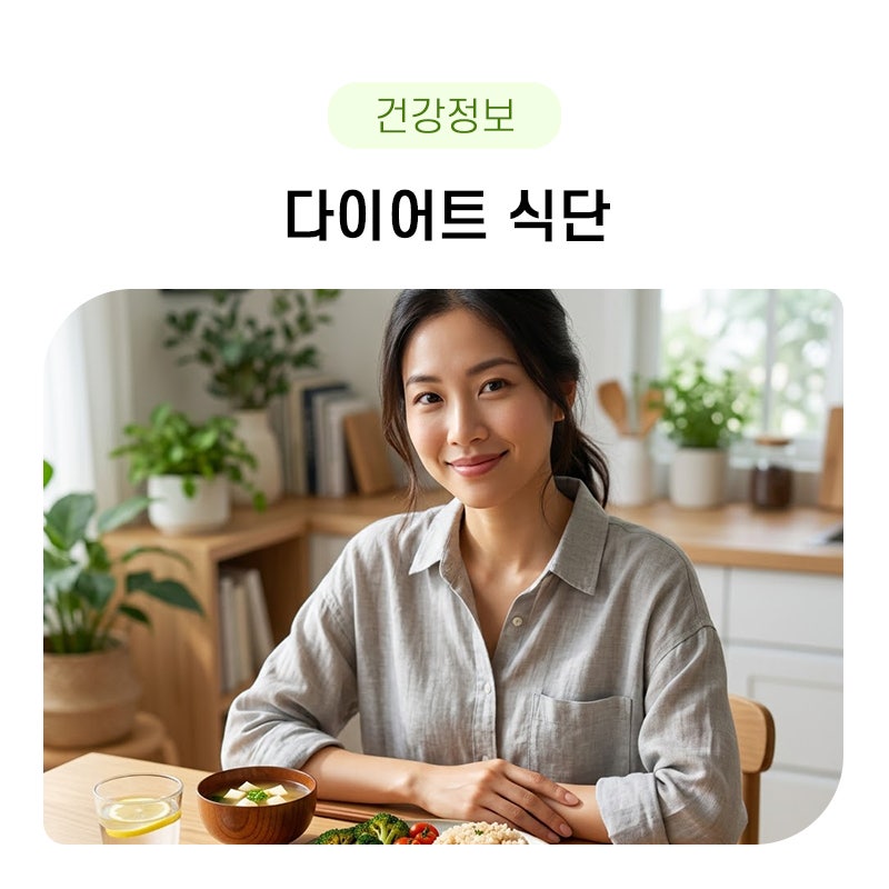 남자, 여자 다이어트 식단, 건강한 다이어트 식단도 알아보자!