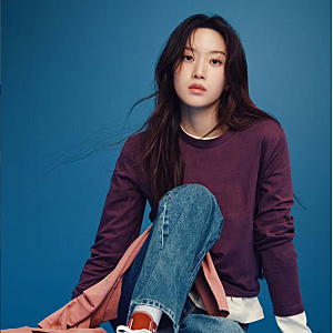 지오다노 퍼펙트 긴팔 티셔츠, 데님 스트레이트 팬츠