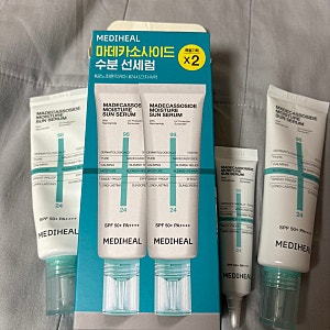 올리브영 선크림 추천 예민피부라면 메디힐 마데카소사이드 수분 선세럼 양현종 선크림 귯