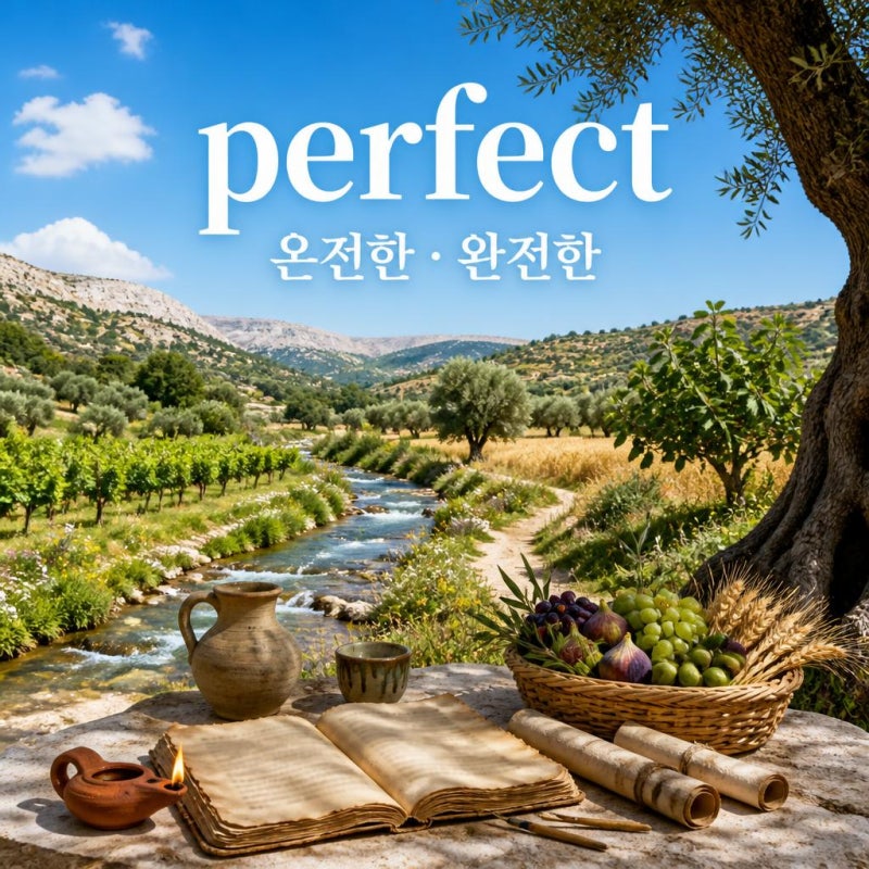 perfect 뜻 — 성경에서 ‘온전한·완전한’은 어떤 의미일까?