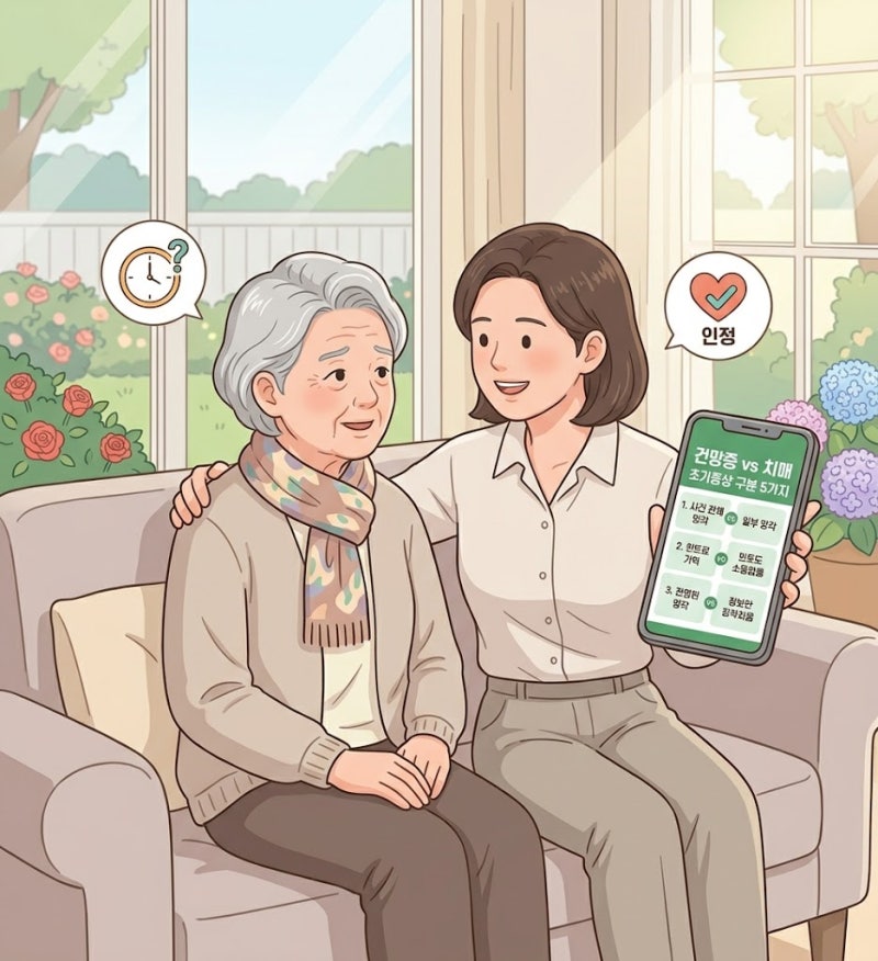 "치매도 종류가 다르다고?" 알츠하이머 vs 혈관성 치매 차이점과 맞춤 예방법