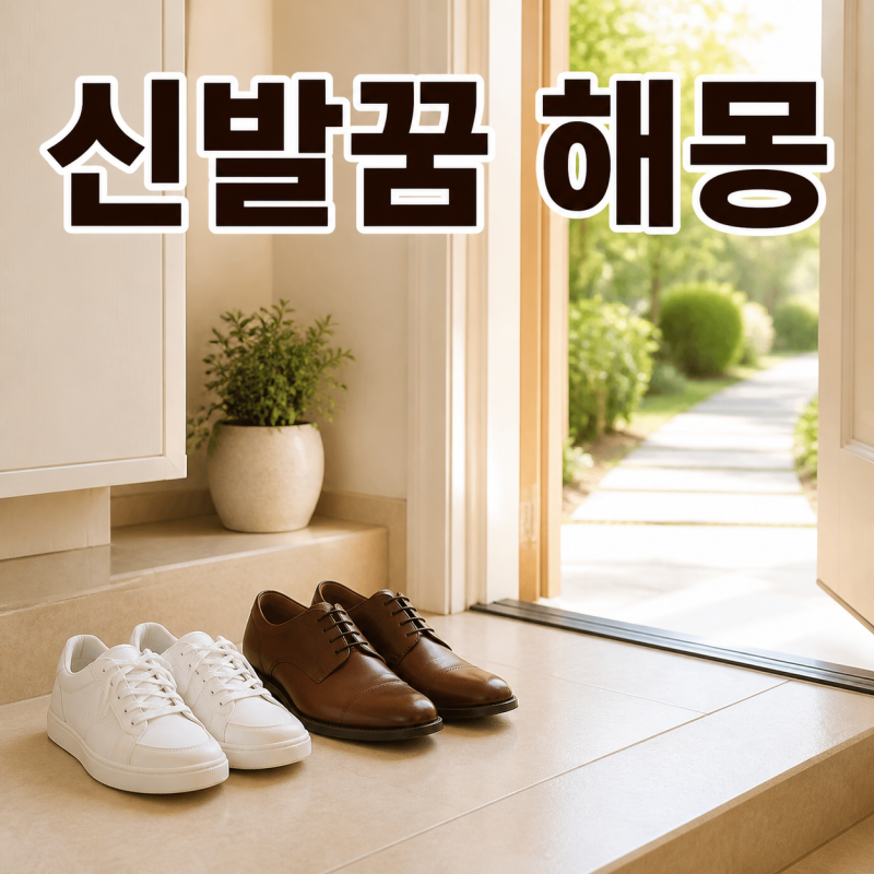 신발꿈 해몽｜새 신발·잃어버리는 꿈·짝이 다른 신발 장면별 풀이