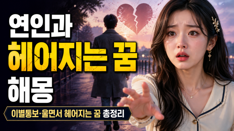 연인과 헤어지는 꿈 해몽 총정리｜남자친구·여자친구 이별꿈, 진짜 헤어질 징조일까?