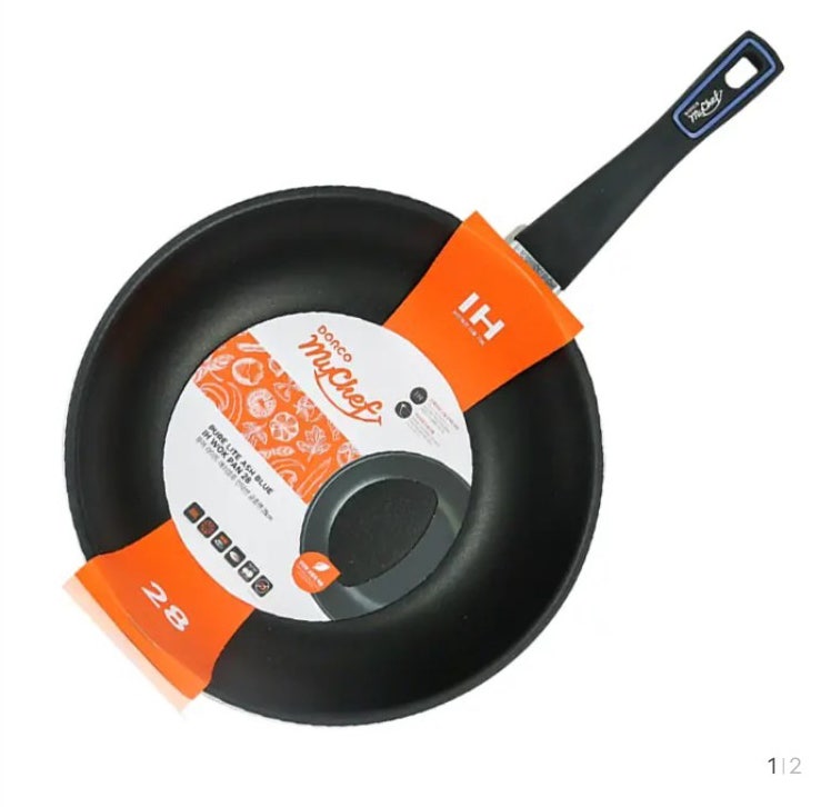 [가격 파괴] 도루코 퓨어라이트 애쉬블루 IH 인덕션 궁중팬28cm, 애쉬블루, 1개 (무료배송)