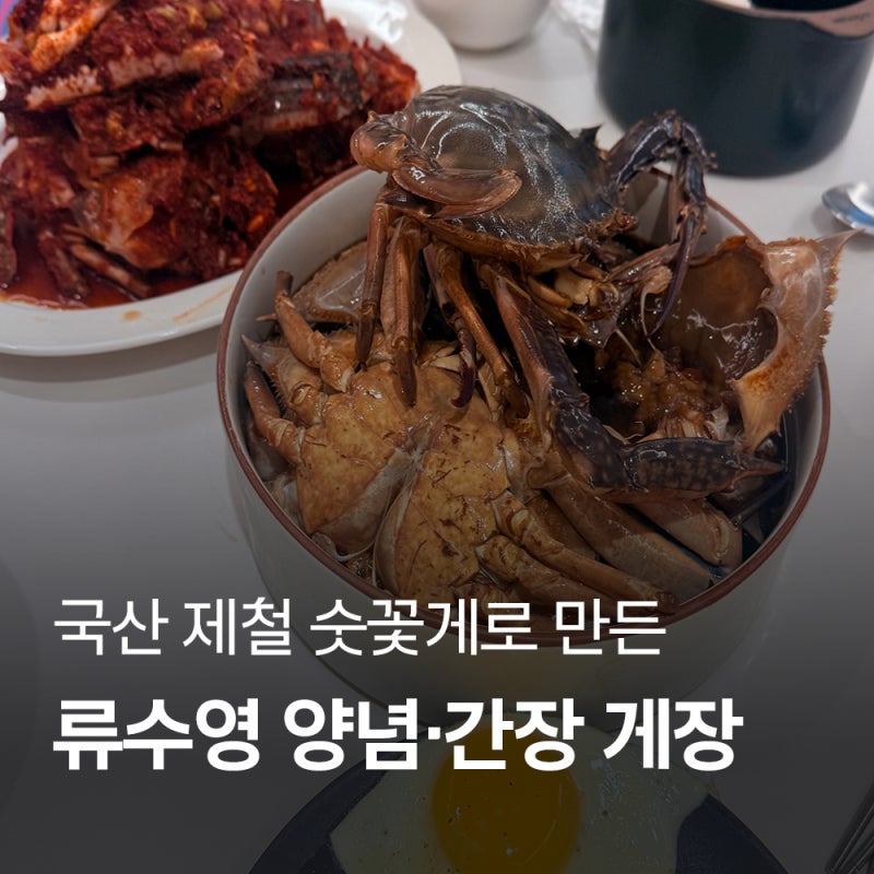 류수영 양념게장+간장게장 레시피｜활꽃게로 둘 다 만들어본 후기