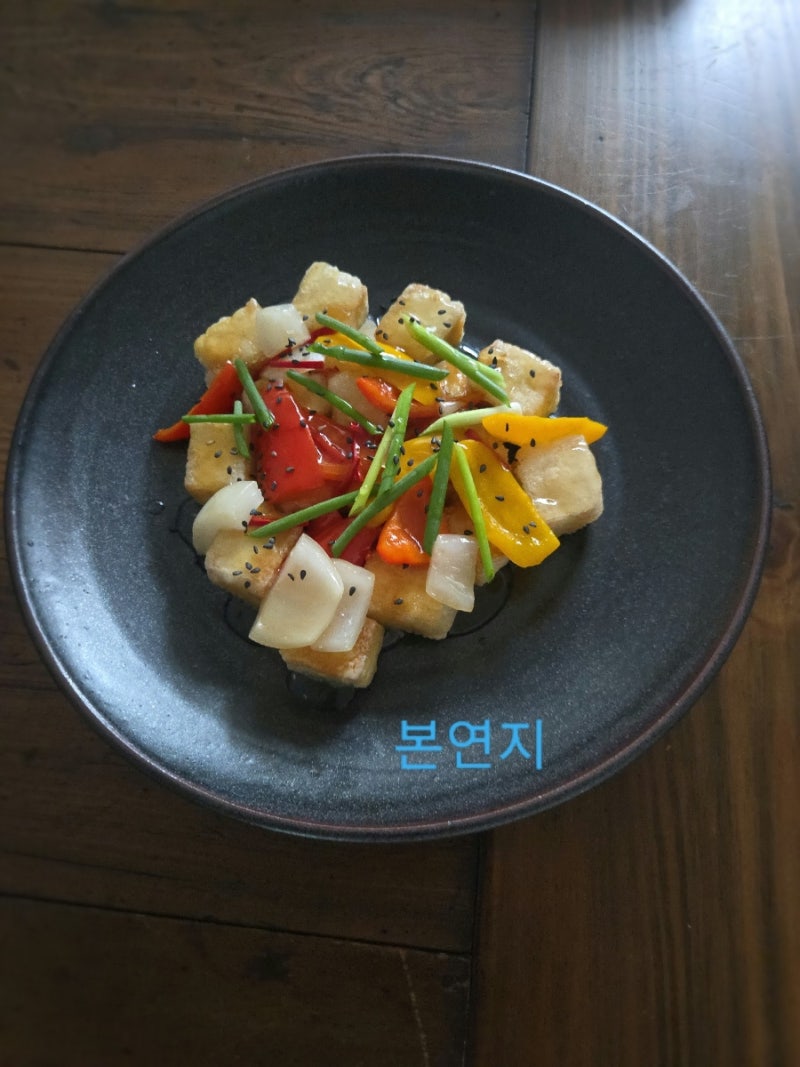 두부 탕수 만들기 두부 탕수 소스 두부 맛있게 먹는 법