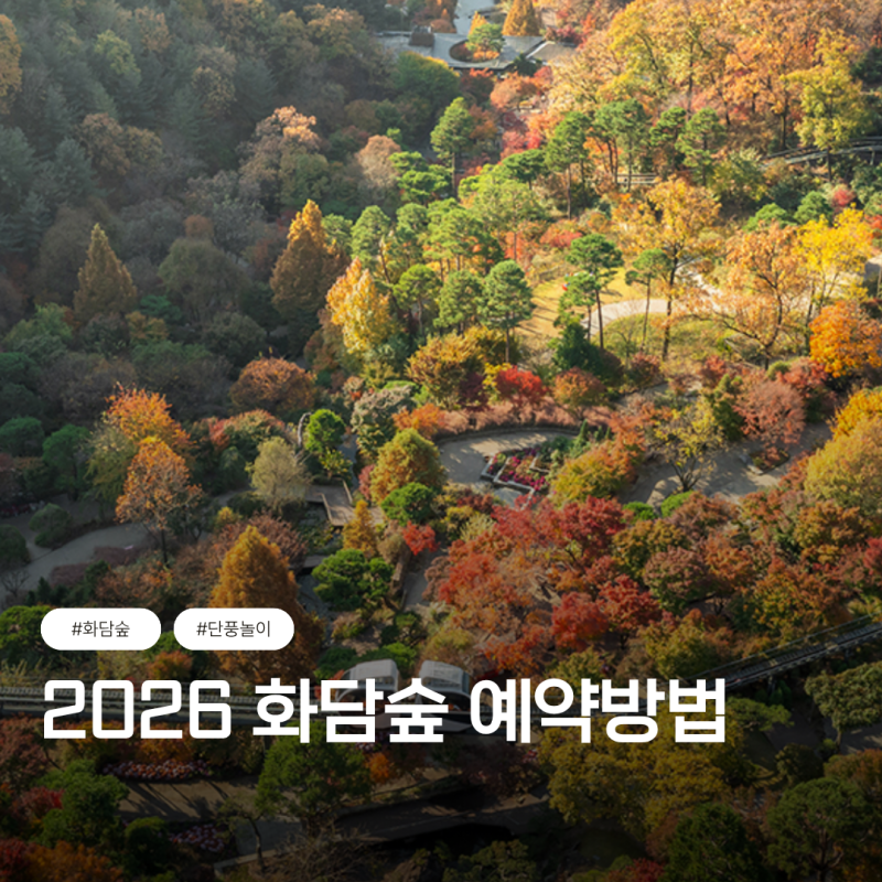 2026 화담숲 예약방법 총정리 | 야놀자 예매 예약일정 입장료 모노레일