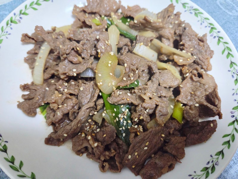 소불고기 황금레시피, 소고기 300g 맞춤 단짠 양념 비율