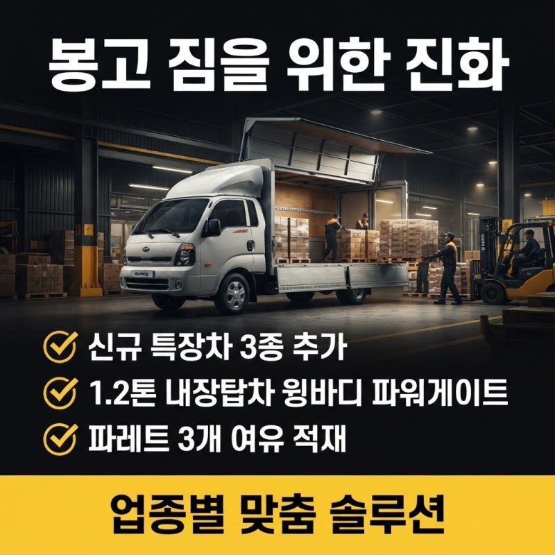한국 트럭의 자랑 기아 포터와 운전대 잡는 순간 느껴지는 현대 포터의 '승용차 감성'대 봉고....