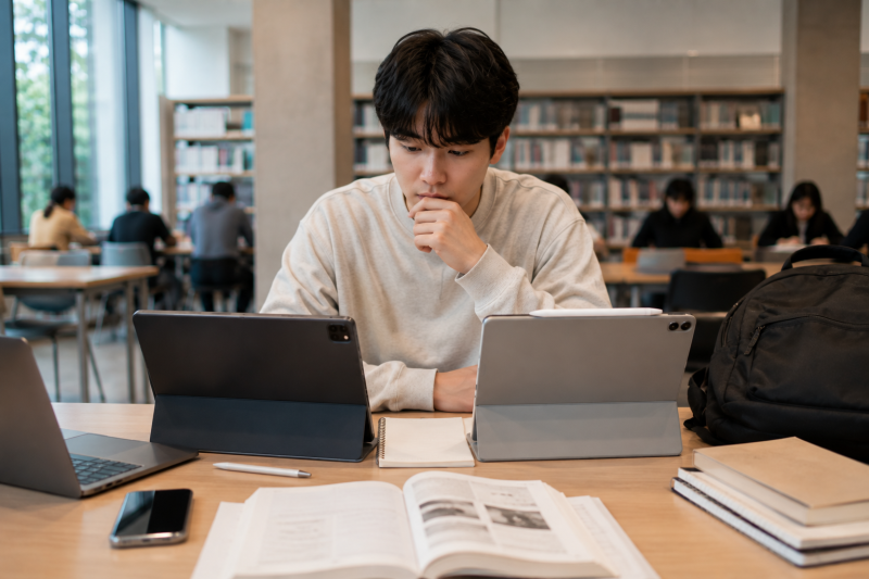 대학생 태블릿, 아이패드부터 사면 후회할 수도 있습니다｜갤럭시탭과 비교해보니 답이 갈....