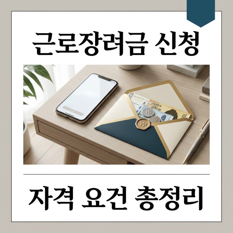 근로장려금 2026년 하반기 신청 자격과 지급일 총정리